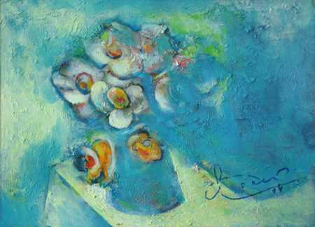  - Oil Painting hand painted of artist Arnold Lolaev