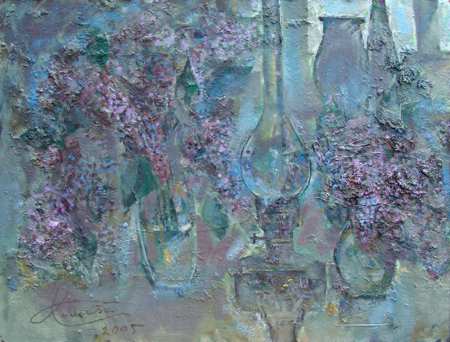  - Oil Painting hand painted of artist Arnold Lolaev