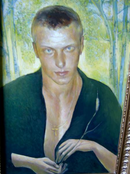 Портрет по фотографии - Oil Painting hand painted of artist Arnold Lolaev